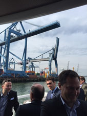 Visite du Port de Rotterdam