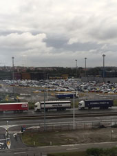 Visite des centres logistiques de Zeebruges